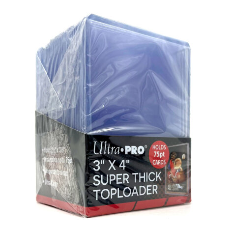 UltraPro Trading Card Toploader 75pt