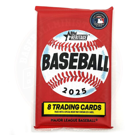 2025 Topps Heritage Baseball Value Pack