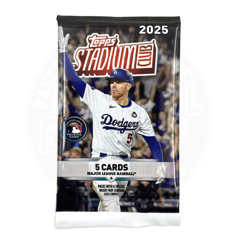 2025 Topps Stadium Club Baseball Value Pack