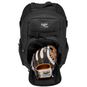 Baseballrucksack Rawlings Journey Schwarz