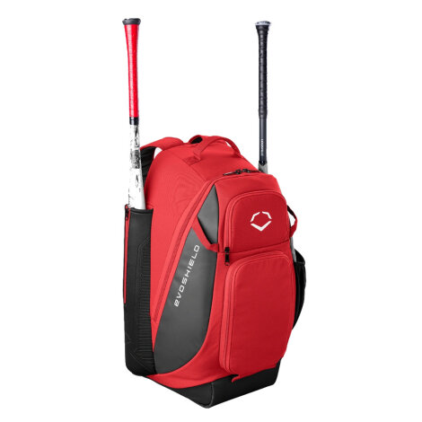 Baseballrucksack Evoshield Recruit Rot