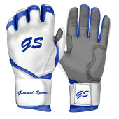 Batting Gloves Gimmel Sports G-Pro White Series...