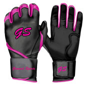 Batting Gloves Gimmel Sports G-Pro Color Series (Black/Pink)